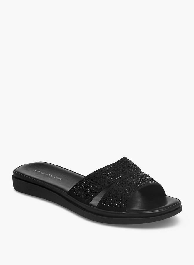Le Confort Women Embellished Slip-On Sandals Ramadan Collection - Image 3